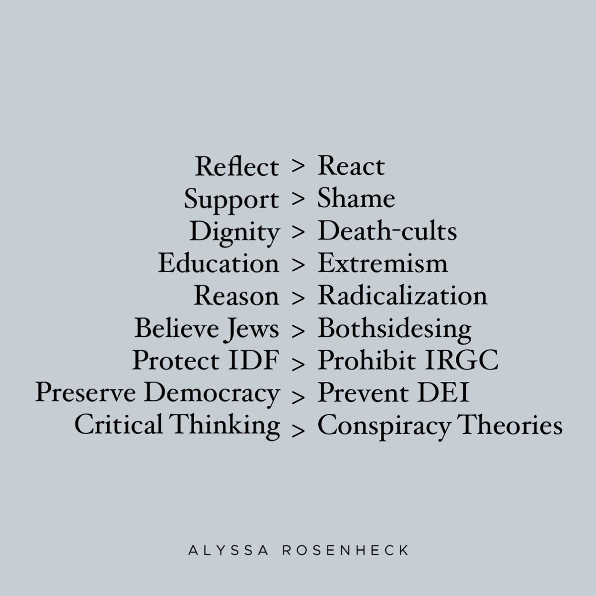 A little exercise in mindfulness and critical thinking, because this world needs a hefty dose of both.