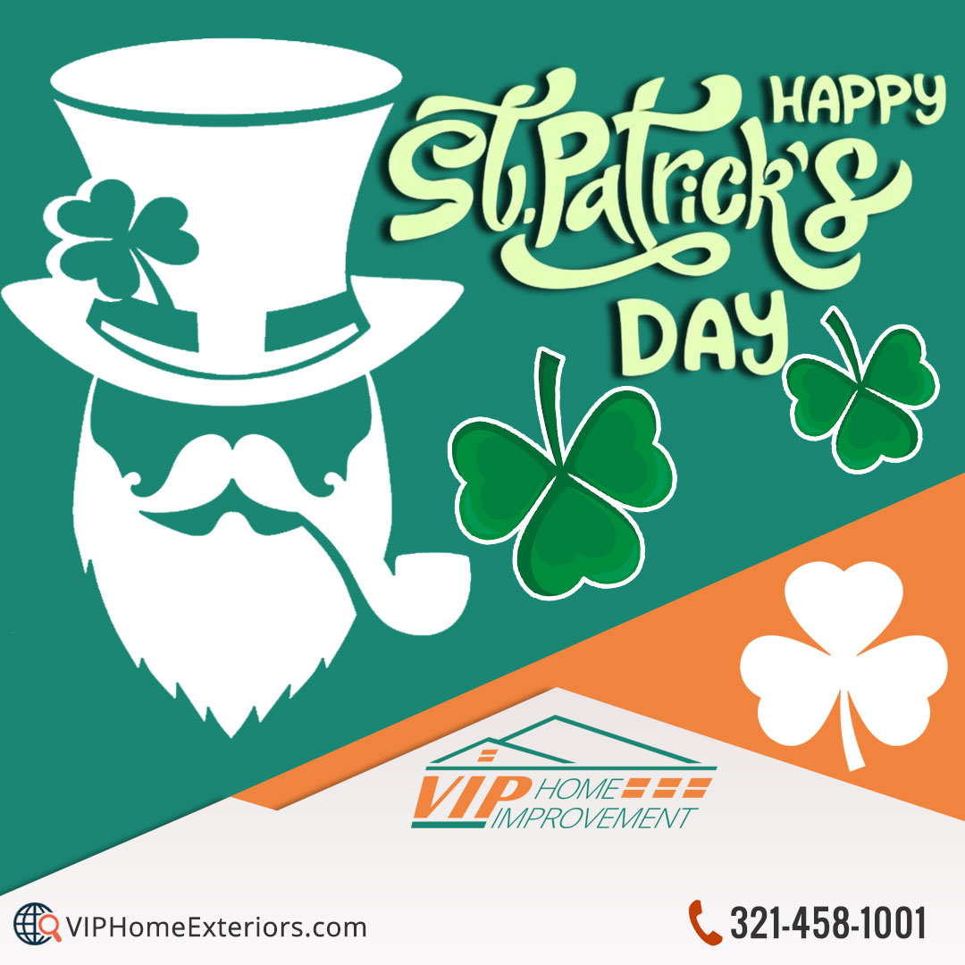 Happy St. Patrick's Day☘️

#saintpatricksday2024 #stpatricksday #stpatricksday2024 #saintpatrick #stpatrick #VIPHomeImprovement #impactdoors #hurricanehome #vinylsiding #HurricaneHomeImprovements #brevardcounty #melbourne #floridahomes