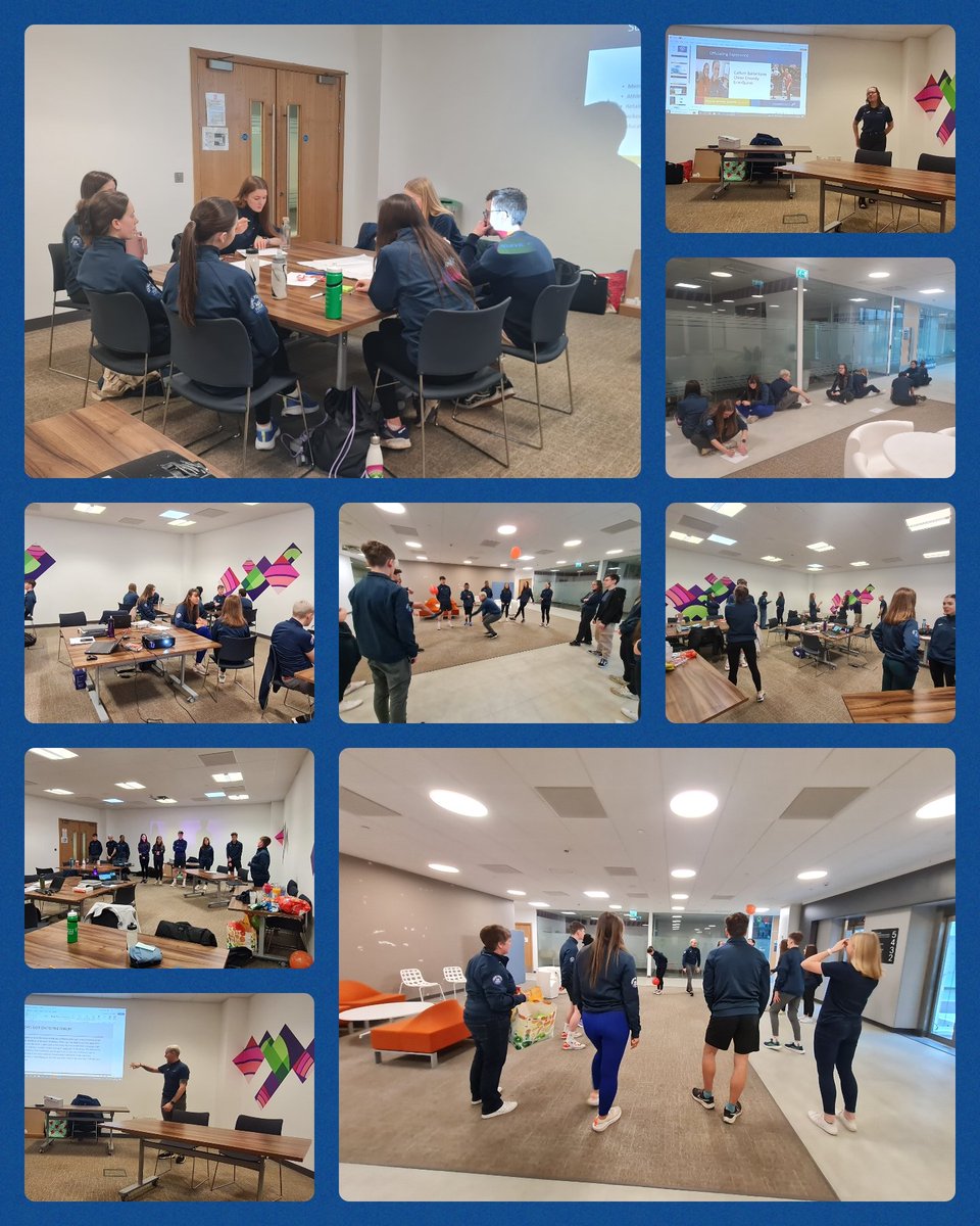 Fantastic meeting today, with a focus on communication skills. Great presentations from mentors <a href="/Coaching_Chloe/">Chloe</a> and <a href="/callum6701/">callum Ballantye</a> on their officiating and coaching journeys 👏