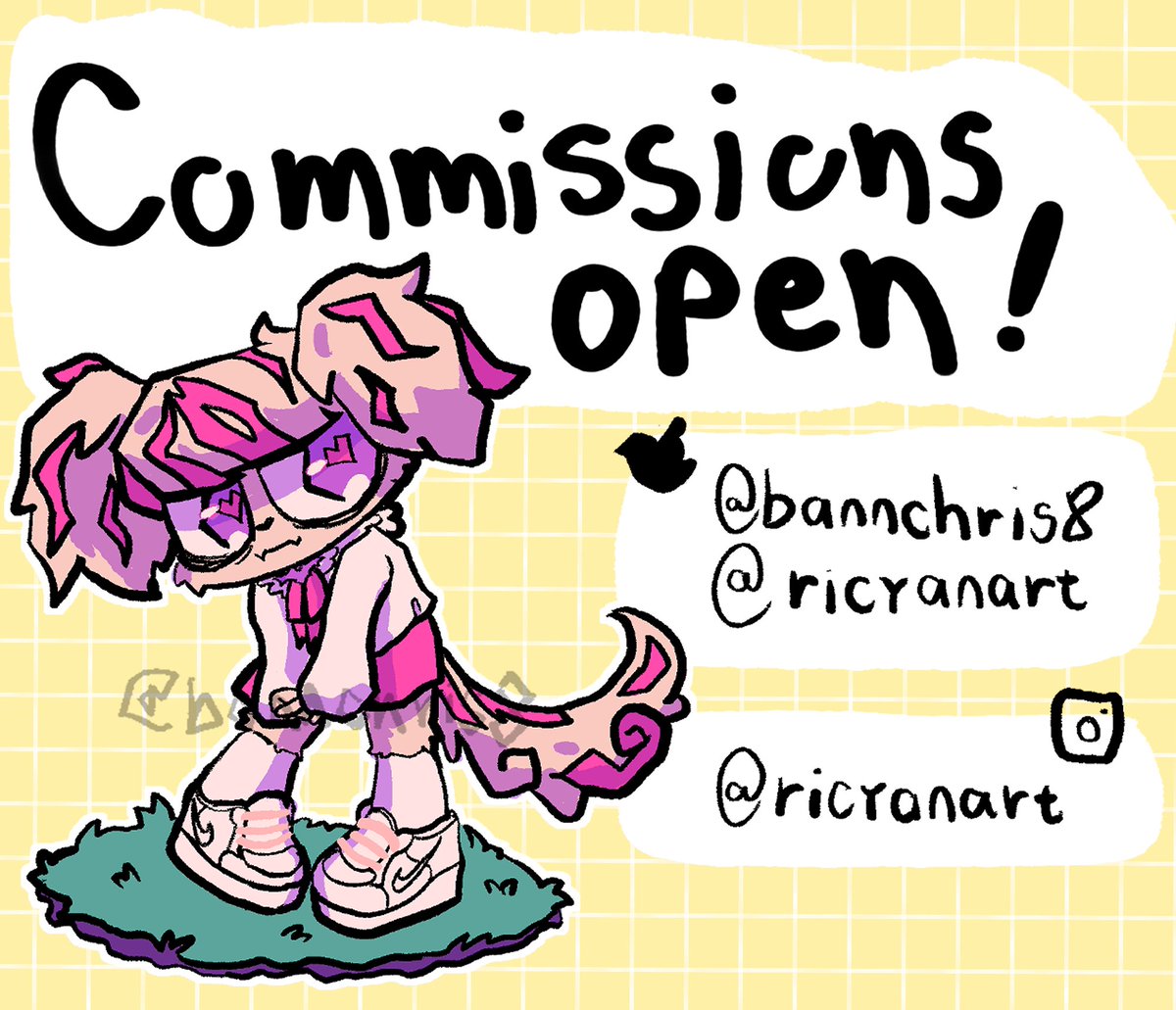 ricyanart's tweet photo. COMMISSIONS OPEN!!

Interessados ou qualquer duvida, minha DM está aberta!

Ajude o artista pequeno, quem não puder comprar, RTs são bem vindos

+ infos abaixo ⬇️ https://t.co/eoz3sXr0hV