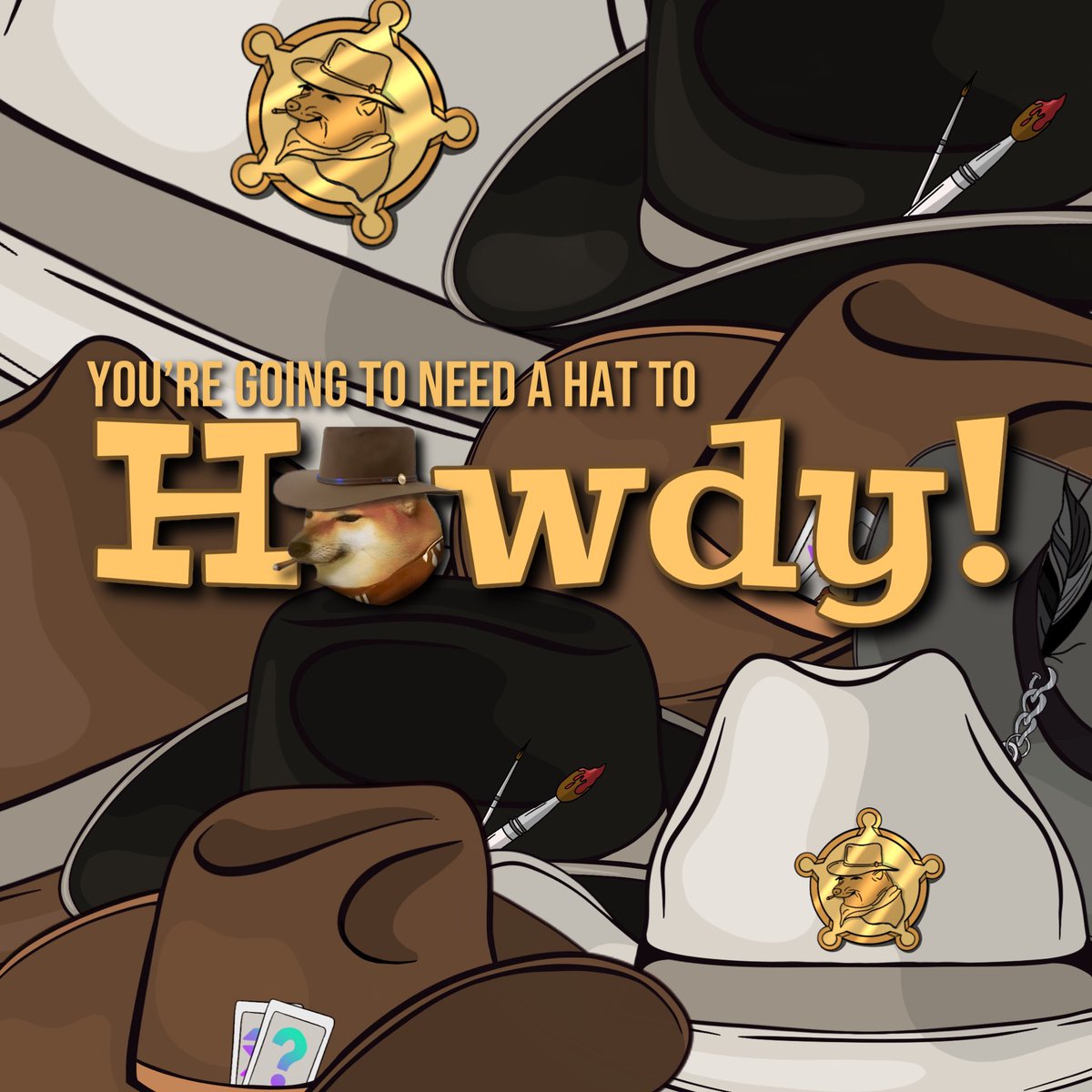Howdy

This is the weekend to set yourself up to get on the list, we are getting close!

Top level tweets, memes, engagement

We will be asking on Monday for addresses again. Let's see timelines filled with Howdy!