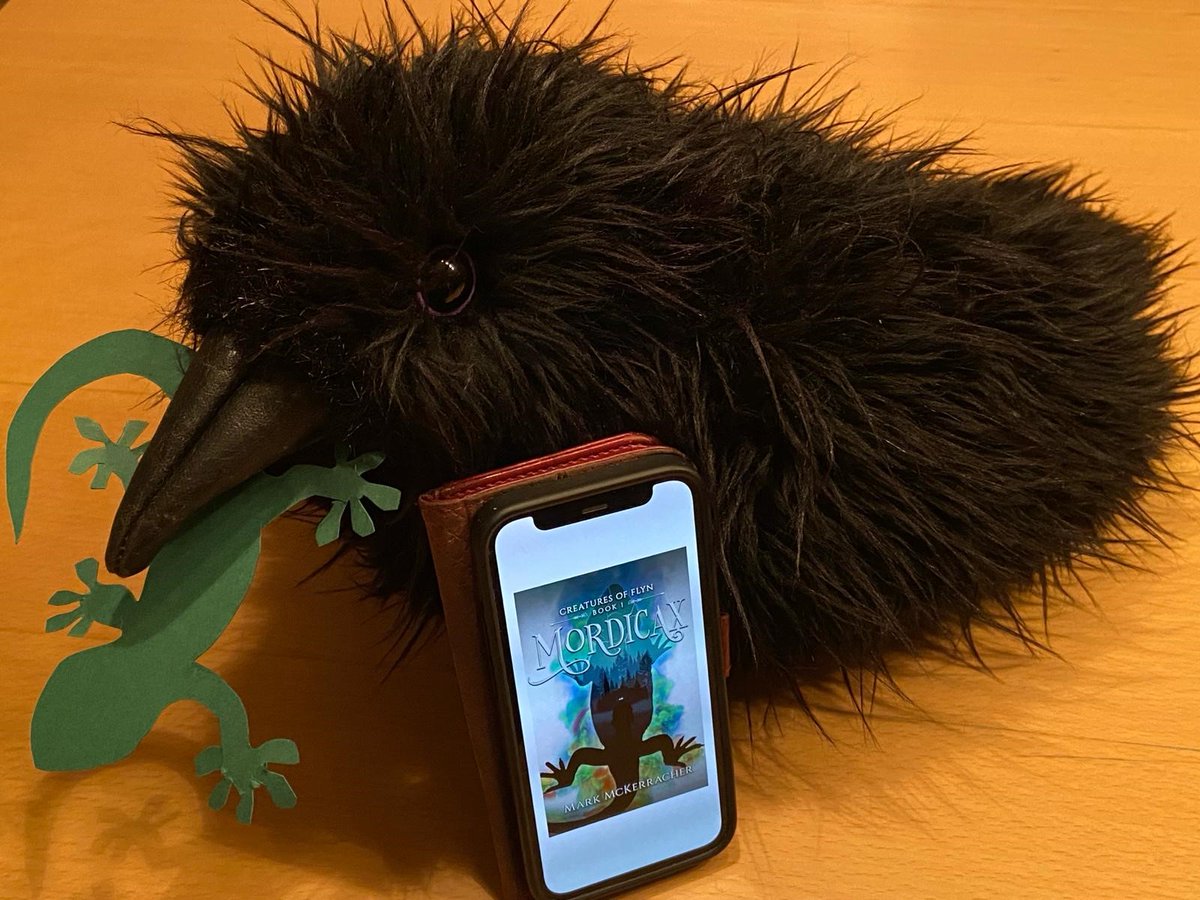 As Fenwick was very keen to model again for a new photo and I realised my review of Mordicax by <a href="/MarkOfAScribe/">Mark McKerracher</a>  from last year hadn't found its way to this thread yet, here it is:

goodreads.com/review/show/56…

#InquisitiveRaven
#SPFBO9