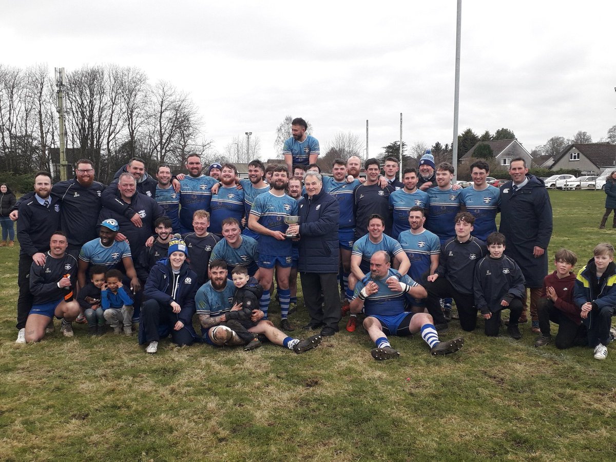 Nail biting  encounter between <a href="/RfcBlairgowrie/">Blairgowrie RFC</a> and <a href="/GlenrothesRFC/">Glenrothes RFC</a> in the Caledonia Midlands Bowl final with Blairgowrie taking the spoils. Shout out to out 3 match officials and the great crowd <a href="/Scotlandteam/">Scottish Rugby</a> <a href="/happyeggshaped/">Happiness is Egg Shaped</a> <a href="/Scotlandrefs/">Scottish Rugby Refs</a> <a href="/scotrugbycoach/">Scottish Rugby Game Development</a> <a href="/RugbySco/">#rugbyscotland 🏉🏴󠁧󠁢󠁳󠁣󠁴󠁿</a> <a href="/thecourieruk/">The Courier</a>