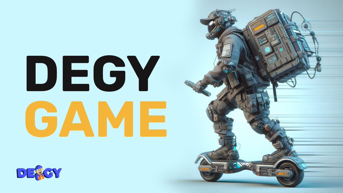 degy_io's tweet photo. Gear up for DEGY Game 🚀 - a thrilling multiplayer DeFi blockchain adventure where your delivery missions earn you tokens! With a squad of NFT-based deliverymen, navigate risks and rewards across a dynamic world. Ready to dominate the delivery scene? #DEGYGame #degy #blast #Blast_L2