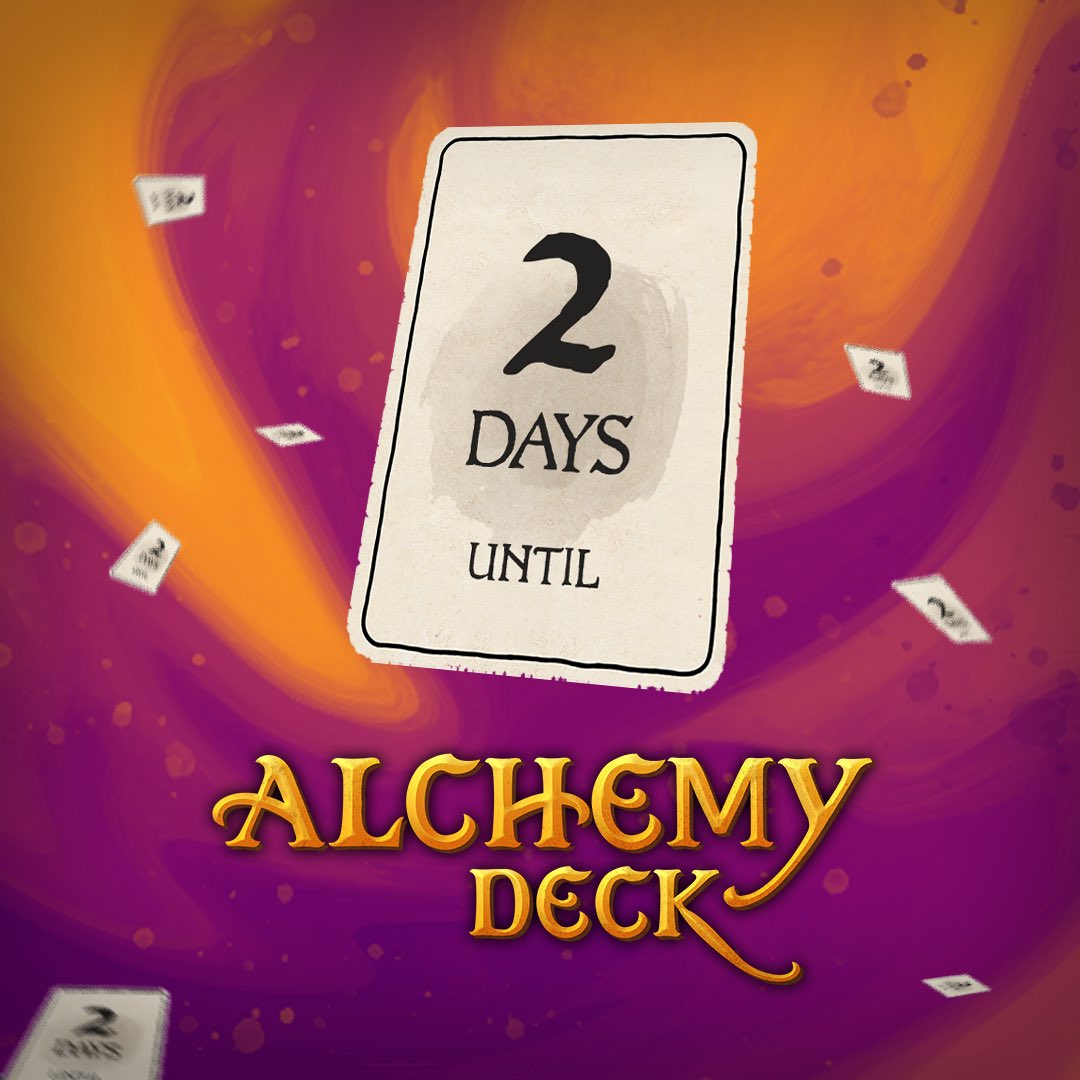 kajoogames's tweet image. 2️⃣ Days Left… #AlchemyDeck 

Add to your wishlist if you haven't already 🌟

store.steampowered.com/app/2487110

#indiegame #Steam #gamedev