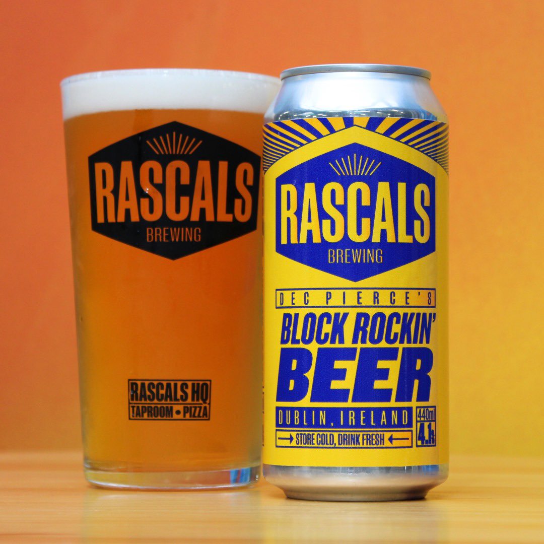 Would u like a 6 pack of BLOCK ROCKIN BEER to celebrate Ireland’s 6 nations victory?? 😍☘️ Share this or put #blockrockinbeats on your tweets and I’ll pick a winner later tonight and ship it next week to u x 🔥🤘🏽@BRBeatsOfficial x @RascalsBrewing