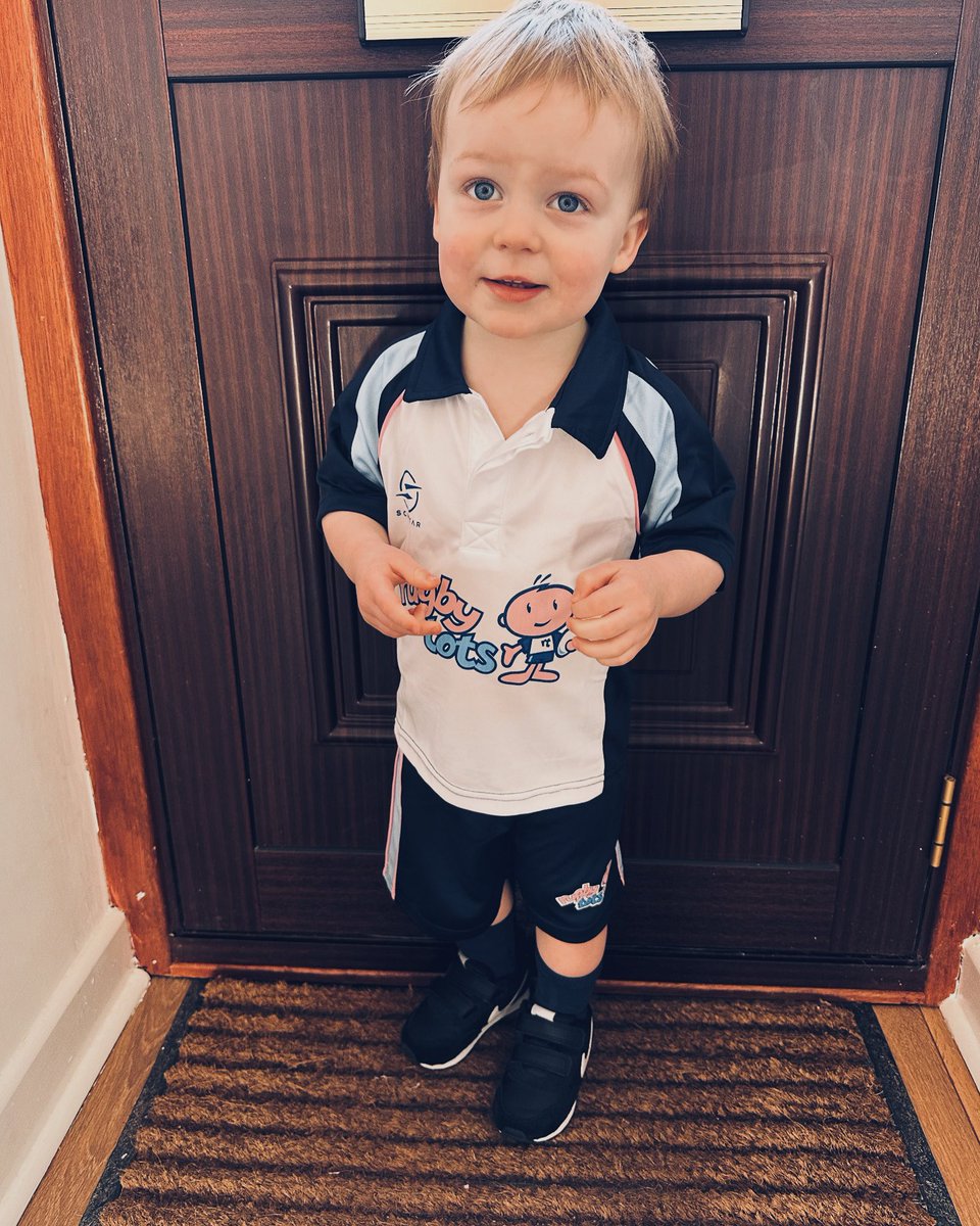 clabooth's tweet photo. My little man enjoying his rugby toys classes @RClacks https://t.co/RckompBEem