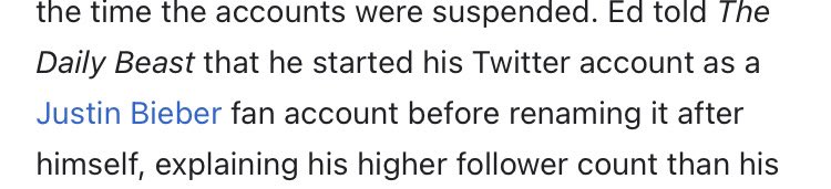 OneBadDude_'s tweet photo. @EdKrassen @unlimited_ls Bro didn’t your account start as a Justin Bieber fan account 😂😂😂

Talk about idolization https://t.co/nSkfDSsEp3