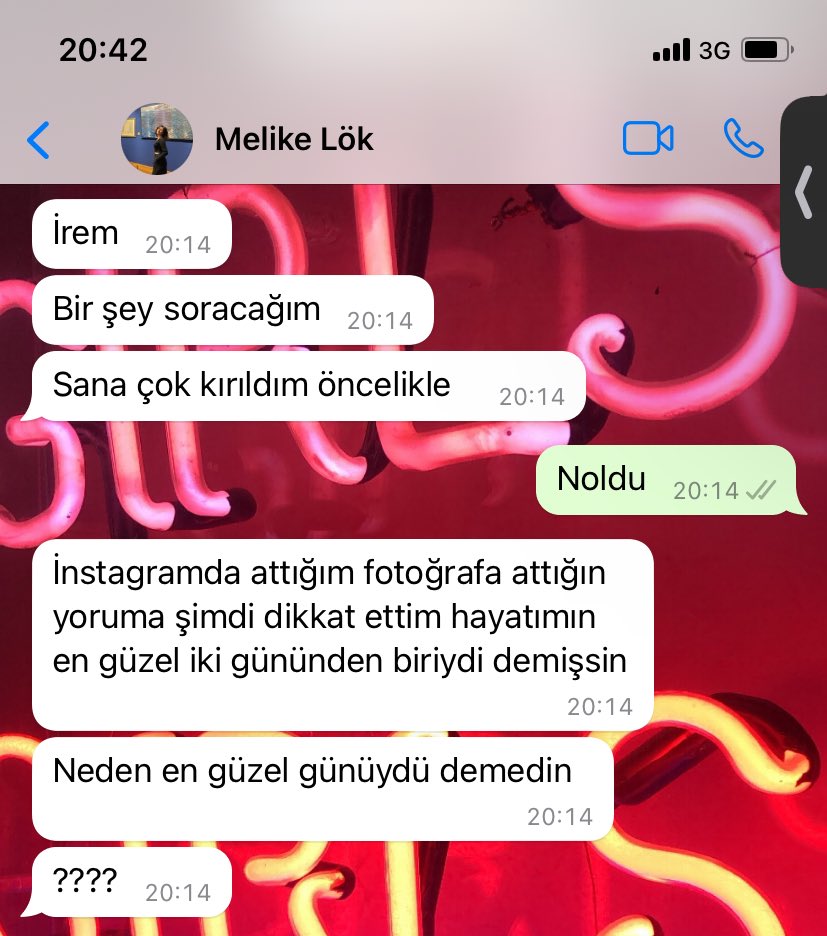 *1 yeni mesaj <a href="/melikelok/">Mel 🎈</a>