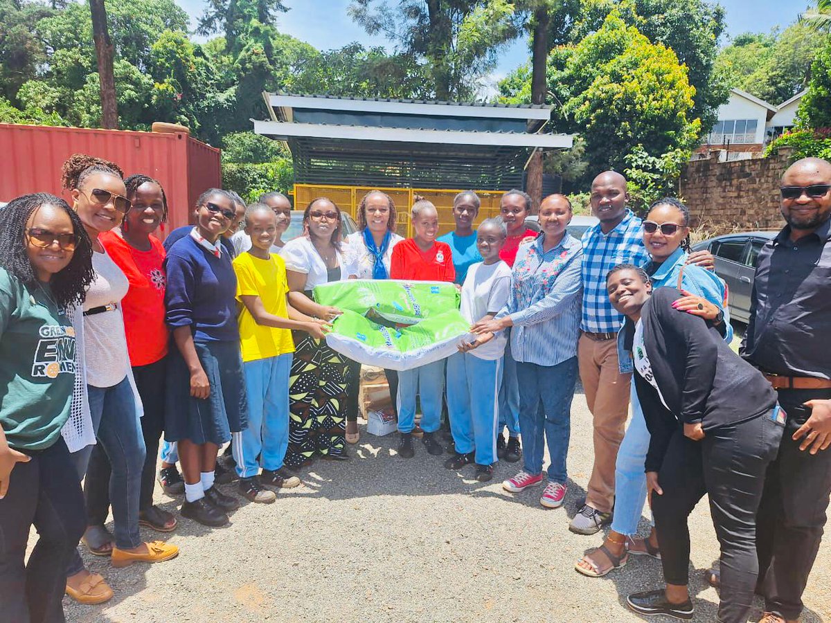 Today we mentored 1000 Lavington Girls Secondary School students, with other girls and boys from St. Fatima, Maina Wanjigi, and Excel Secondary Schools during their career day.   In giving hope , we as Rotarians touch the lives of others  leaving a mark on hearts and minds alike.