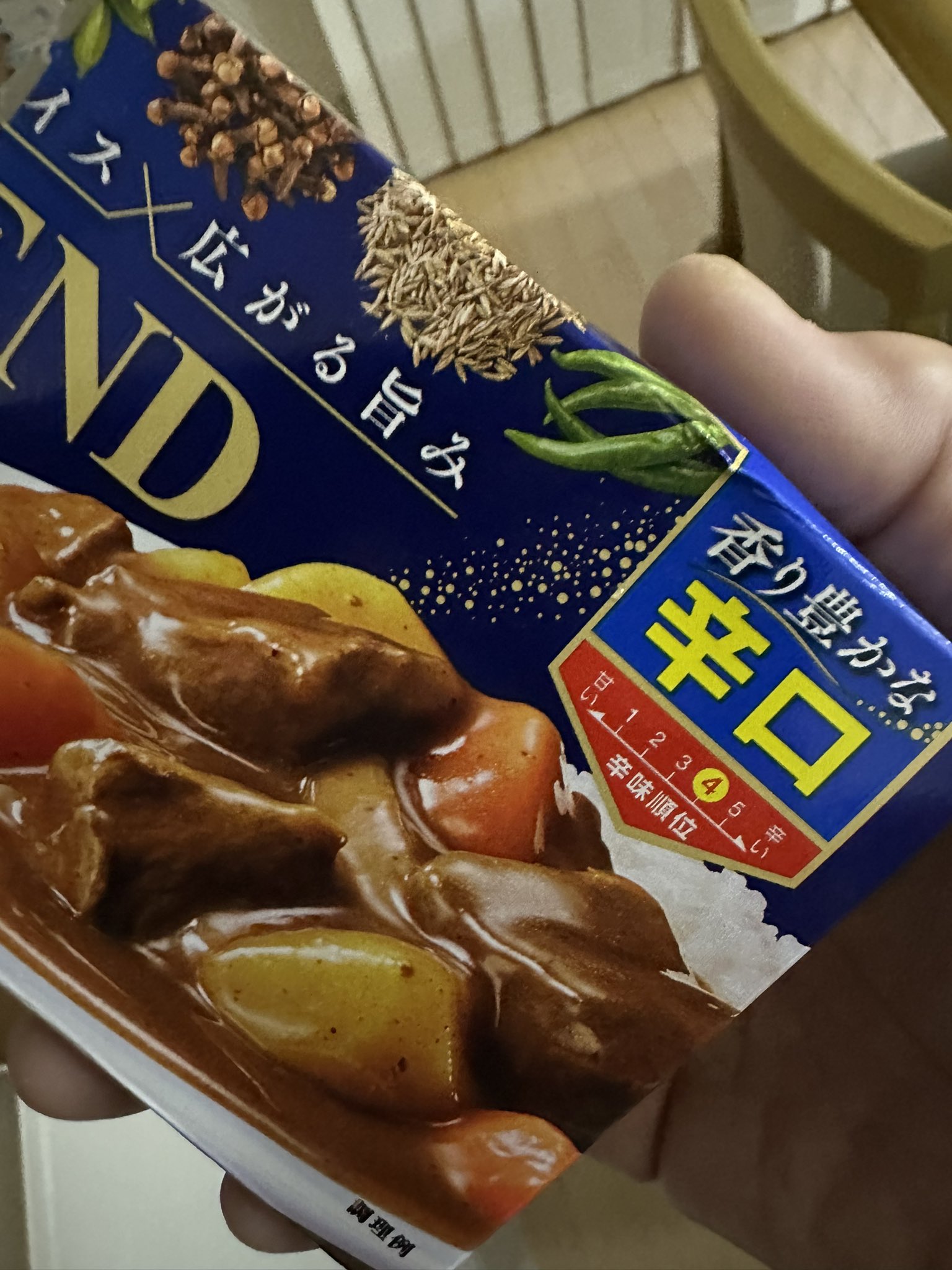 クロスブレンド X-BLEND CURRY（クロスブレンドカレー） 甘口 0.89KM - ハウス