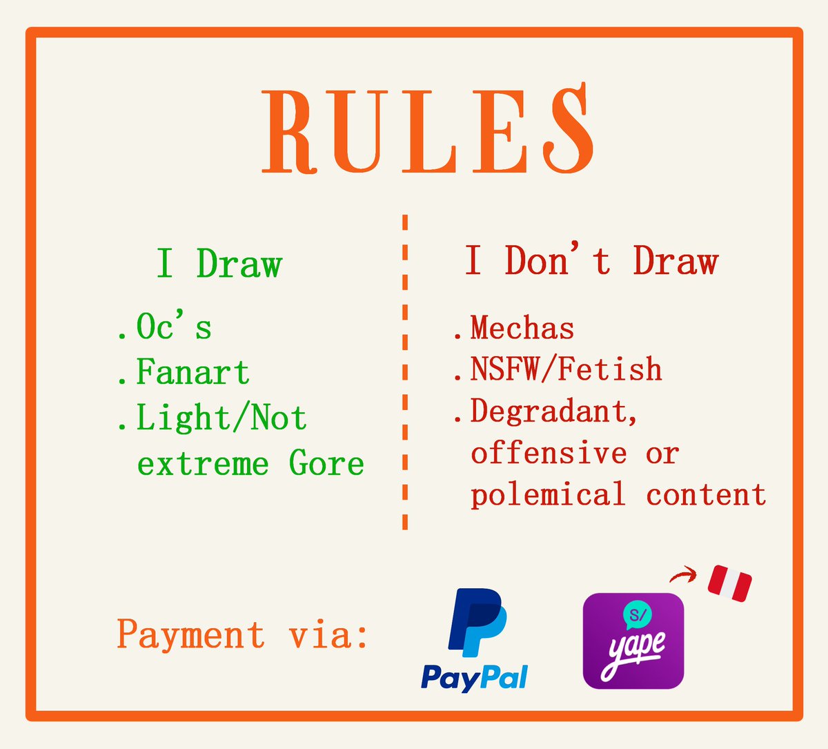 xSPFrancis's tweet photo. ‼️OPENING EMERGENCY COMMISSIONS‼️

At home we need money for food and medicine, I am grateful for any help. 

>Contact Via Md's or Email!
>Email: azafranof@gmail.com
>Discord: _azafran
>VGen: https://t.co/r99kny8f0z

#ARTCOMISSION #COMISSIONS
Terms of Service Bellow
↓↓↓↓↓↓ https://t.co/eJDit0JO1X