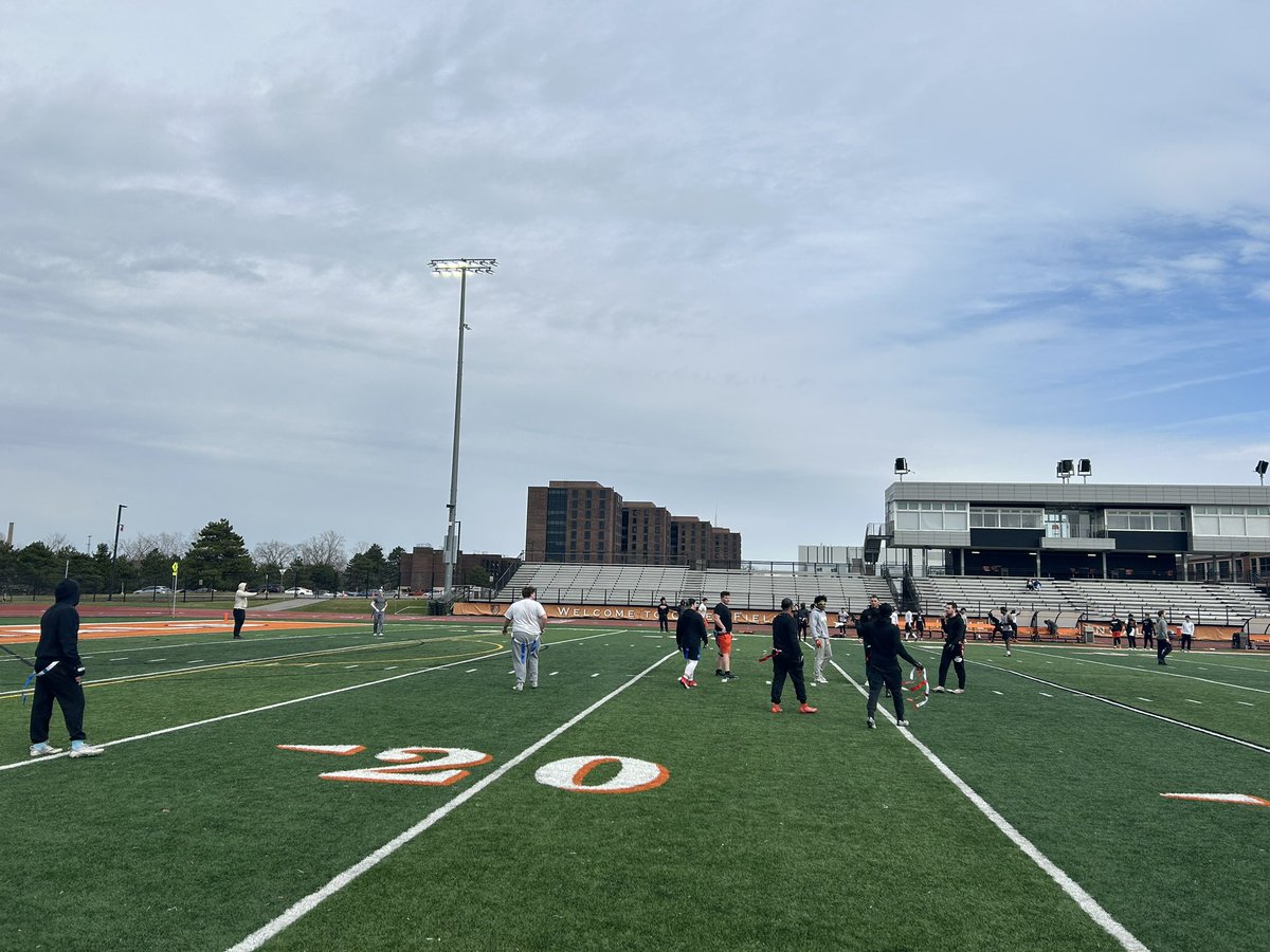 BuffStateFB's tweet photo. Annual Flag Football Tournament underway!! https://t.co/qriJarVir4