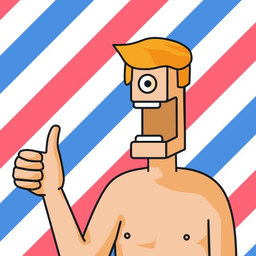 123 - What a result! #illustration #digitalart #illustrationartist #vector #colour #creative #weird #surreal  #comic #cartoon #portrait #color #lineart #artist