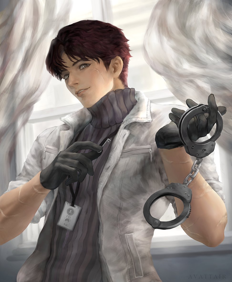 Finally painted my OC Arion!
"You're going to need more than handcuffs to detain me. Should I be returning these?"