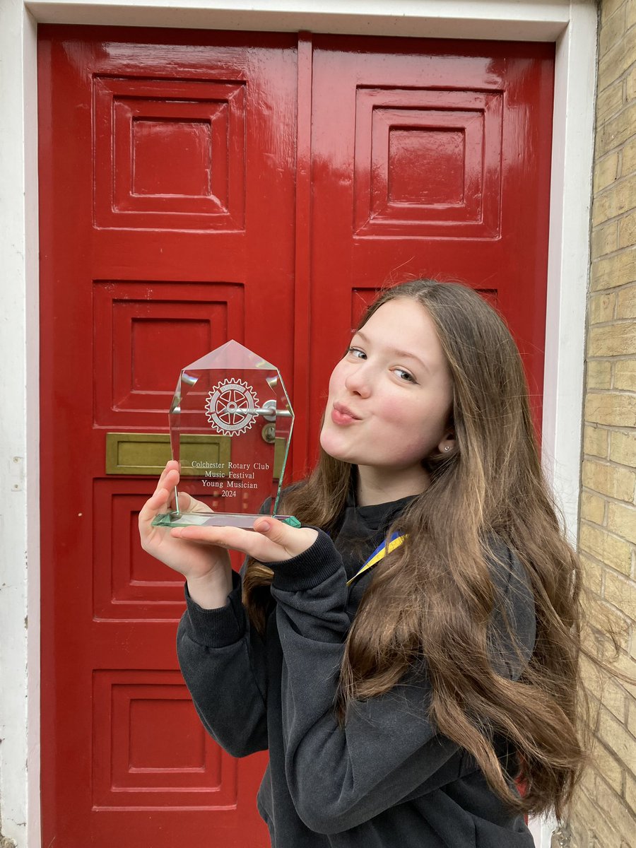 rhs_music's tweet photo. Congratulations to Y10 music scholar Sofiia. She has won the @rotarycolchest1  #Music Festival ‘Young Musician 2024’ competition. 🎹 https://t.co/Y4AxlbKfEz