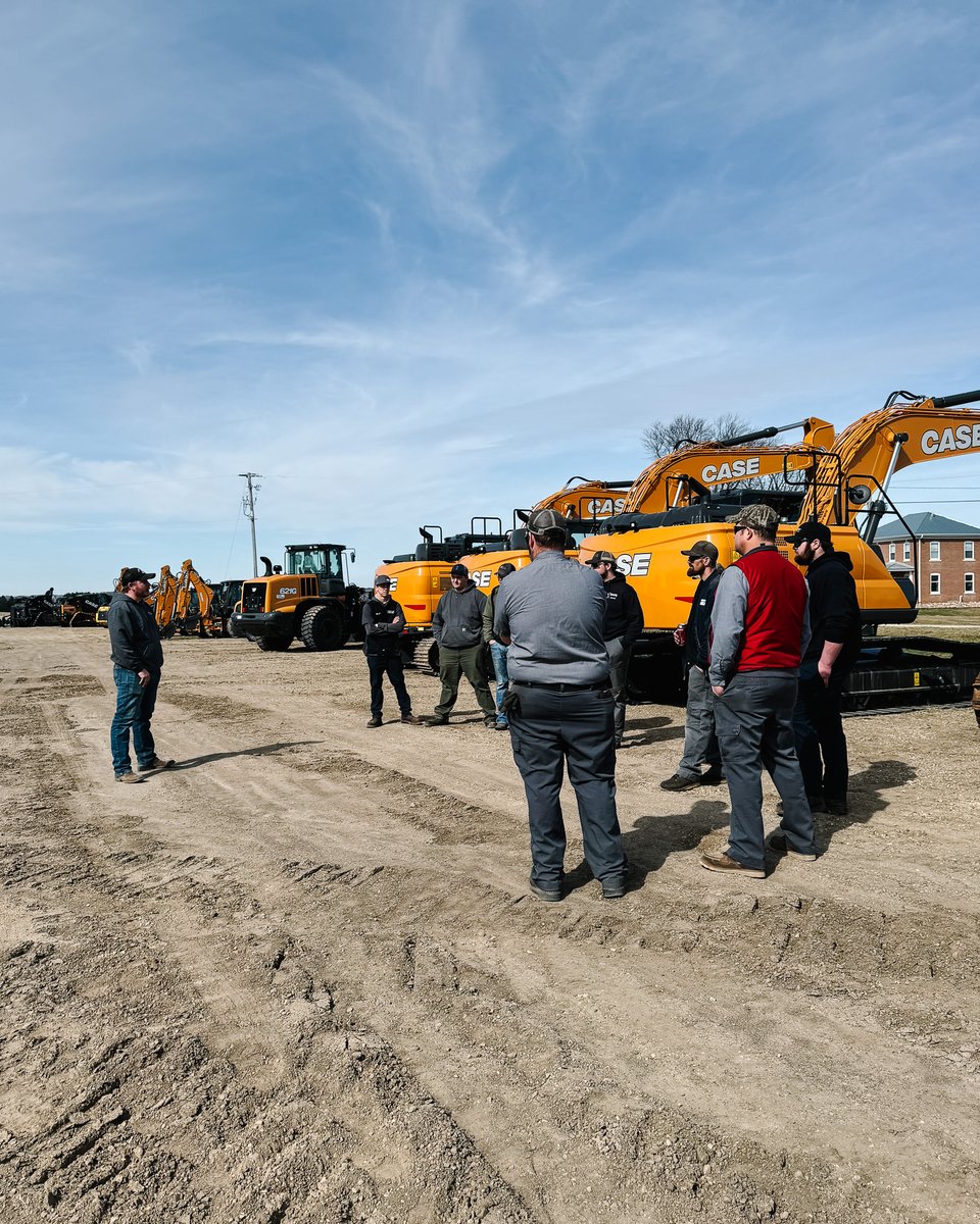 This week, our team at Titan Machinery - La Crosse had a visit from the 2nd year Heavy Equipment Class at Western Technical College! 

They were able to give them a tour of the dealership and show them firsthand what a day in life looks like at Titan Machinery!