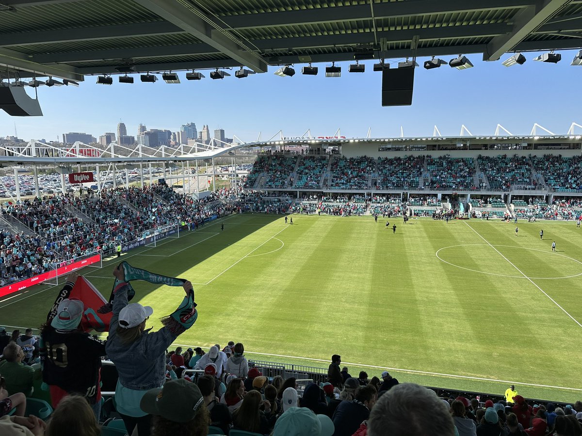 Just a little 5-4 victory on a beautiful Saturday afternoon for <a href="/thekccurrent/">KC Current</a> in the world’s first game in a stadium purpose-built for a women’s professional sports team.
