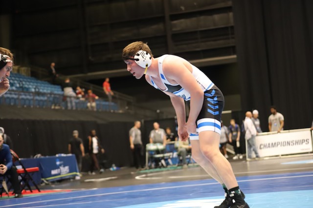 Wyatt Miller finishes 8th at the 2024 NCAA DII Wrestling National Championships, becoming the Lakers' first All-American since Dave Strejc (126) in 1992. Miller finishes 31-8 on the year. #AnchorUp