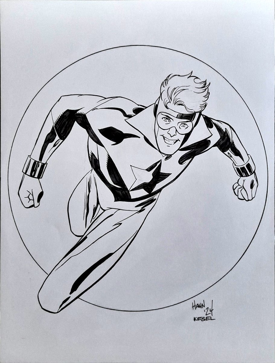 Cort_Carpenter's tweet photo. Recieved my Impossible Jones issue! I can't wait to dive-in, a quick flip through has some gorgeous art. And extra thanks to David Hahn and @KarlKesel for this stellar Booster Gold! #impossiblejones #boostergold https://t.co/pJajN7zUbx