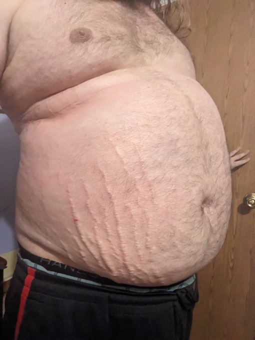 So it started as a belly inflation... Then evolved into one of the biggest pushes I've ever done. Gas