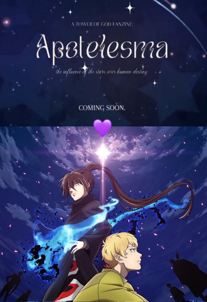LurenLu_'s tweet photo. So, I know it's too late but...I'm part of the team for TOG's magazine "@apotelesma_tog"!!! 🎉🎉 , My brain recently finished processing this event 🤧 now that we are working on it.  I just started to calmed down abt season 2 as well. I need to take a breath.
#ToG #TowerOfGod https://t.co/hejPx3OIn3