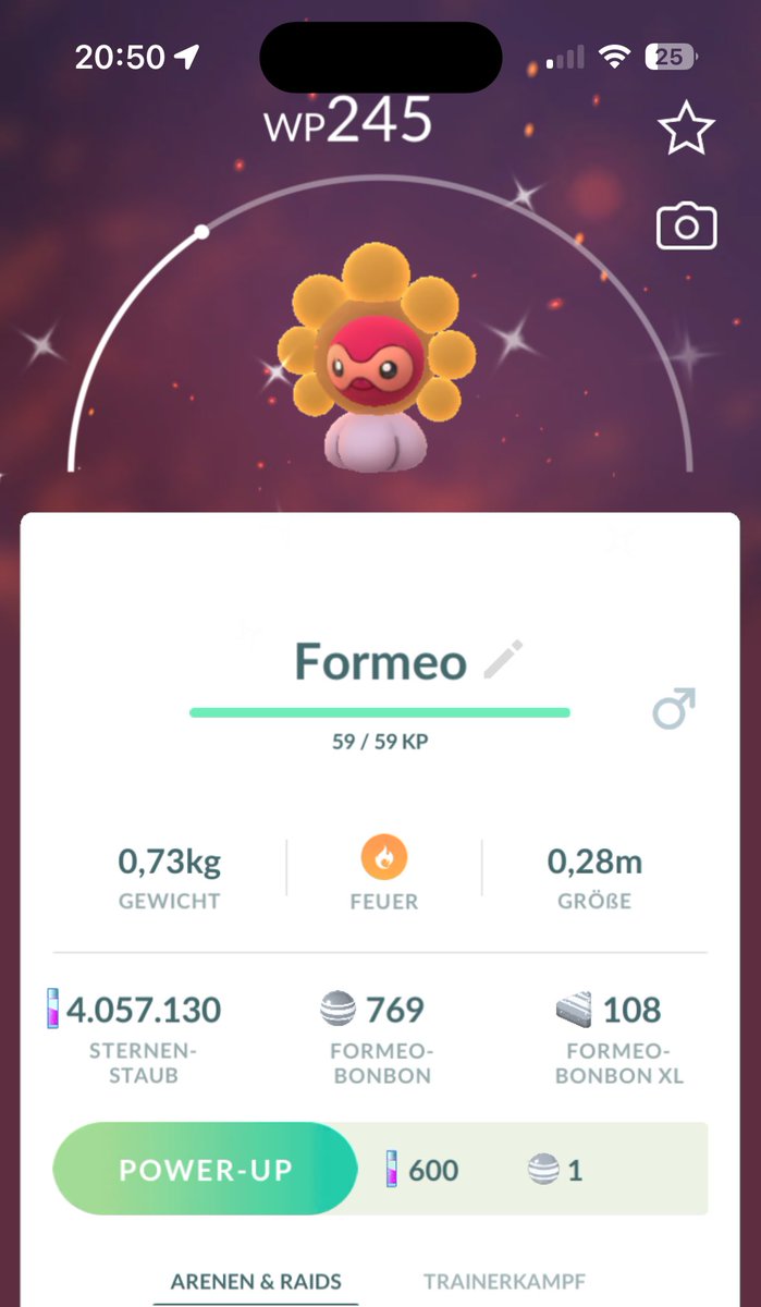BastiMjw's tweet image. #PokemonGOCommunityDay #shiny #formeo #catch 🥰😍