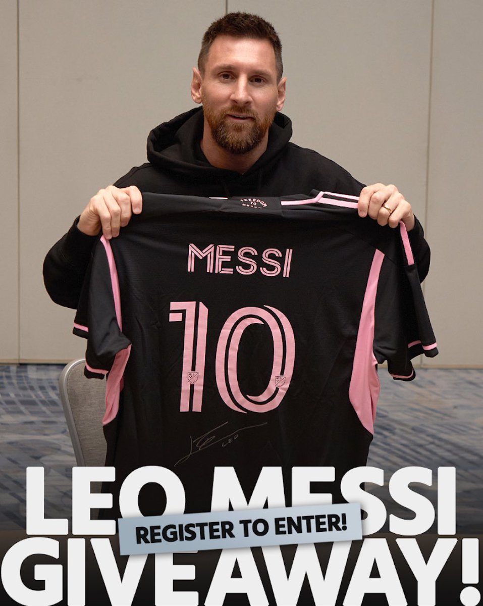 🚨Giveaway 🚨

Register to the Icons auction platform for a chance to win a Lionel Messi autographed Miami jersey <a href="/InterMiamiCF/">Inter Miami CF</a> 👕 ⚽️ 

🔗 auctions.icons.com

#icons #lionelmessi #messi #giveaway #signup #win #auction #memorabilia #collect #soccer #futbol #mls