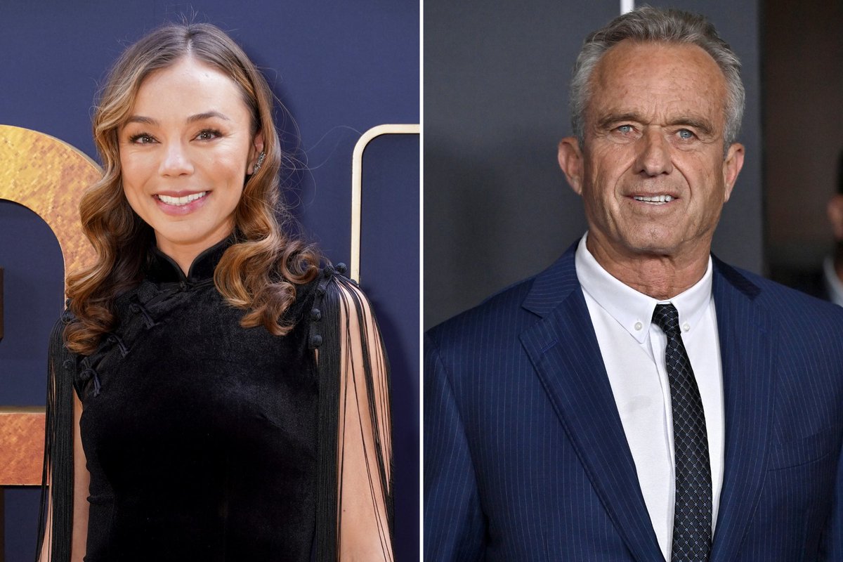uSTADIUM's tweet photo. JUST IN: Robert F. Kennedy Jr. is expected to name Nicole Shanahan (no relation to Kyle) a California-based attorney and entrepreneur once married to Google co-founder Sergey Brinn, as his running mate for his independent bid for the presidency (Mediaite).

R-E-L-A-X #Jets fans. https://t.co/t8tNsKhP8w