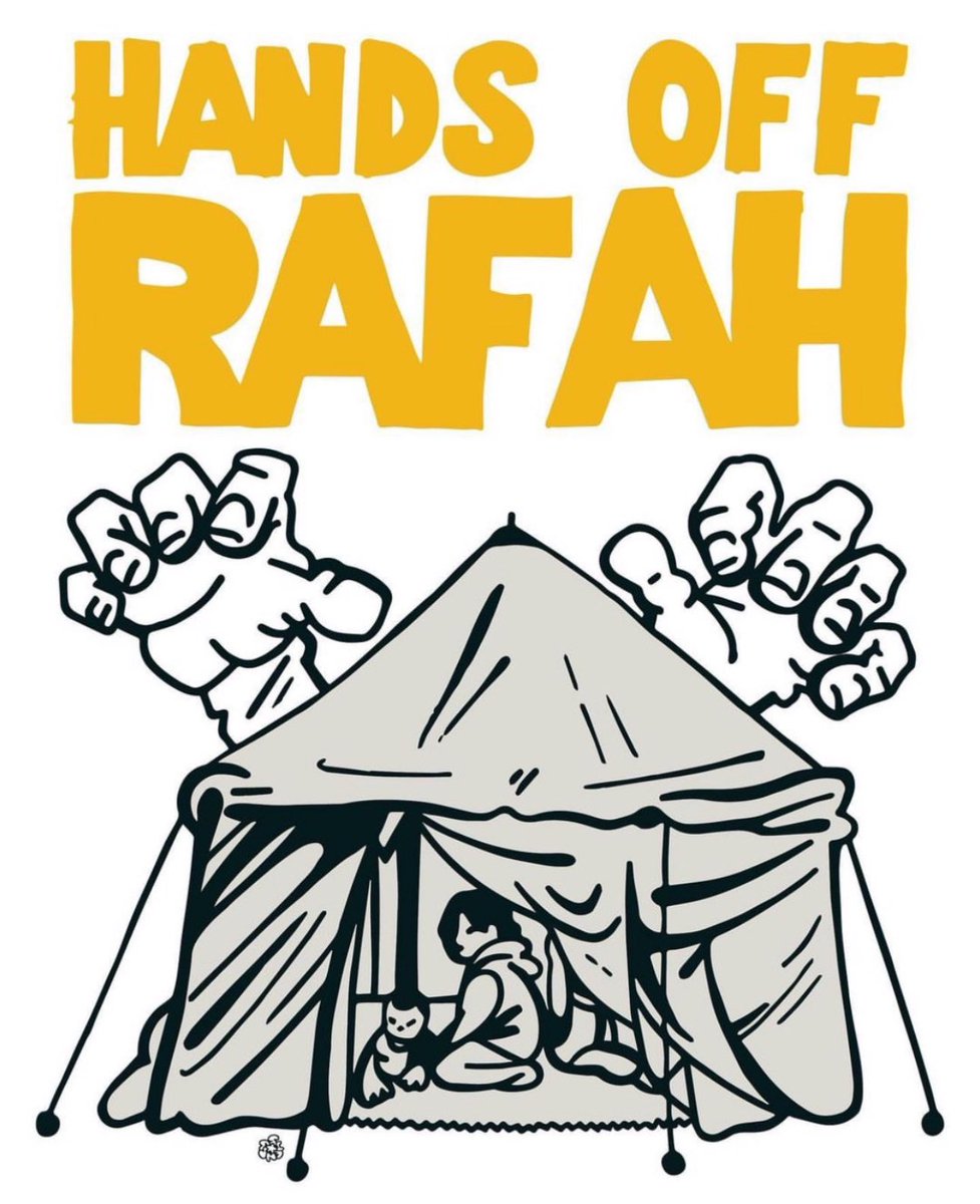 #HandsOffRafah #5 aydır durmadı zulüm. Bir avuç insana zindan ettiniz dünyayı. Kahrol Beni İsrail !