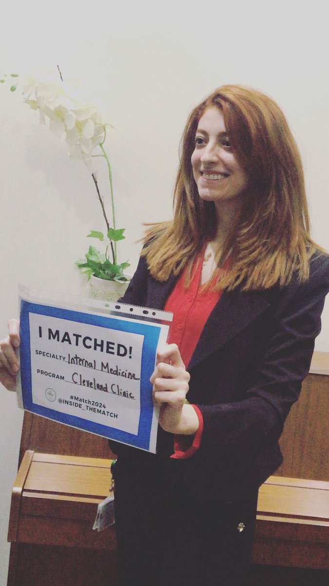 Beyond thrilled and honored to be joining @ClevelandClinic’s #IMRP !!

Grateful to everyone who supported me throughout the journey and excited for what this next chapter holds! :) #MATCH2024