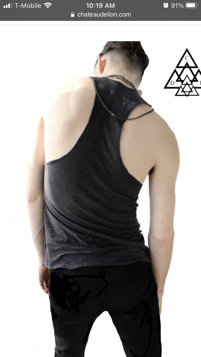 CHATEAUDELION's tweet photo. Check out the hottest most classy tank top you would ever want ! Tailor fit , sexy , soft, and with Rock Star styling !  Silky smooth and thin but not see through! 

 The Chain T back Tank Top / unisex 
https://t.co/3ShEvuEQgN 

#chateaudelion #fashion #designer #tanktop #classy https://t.co/fZrB4Ew5Hb