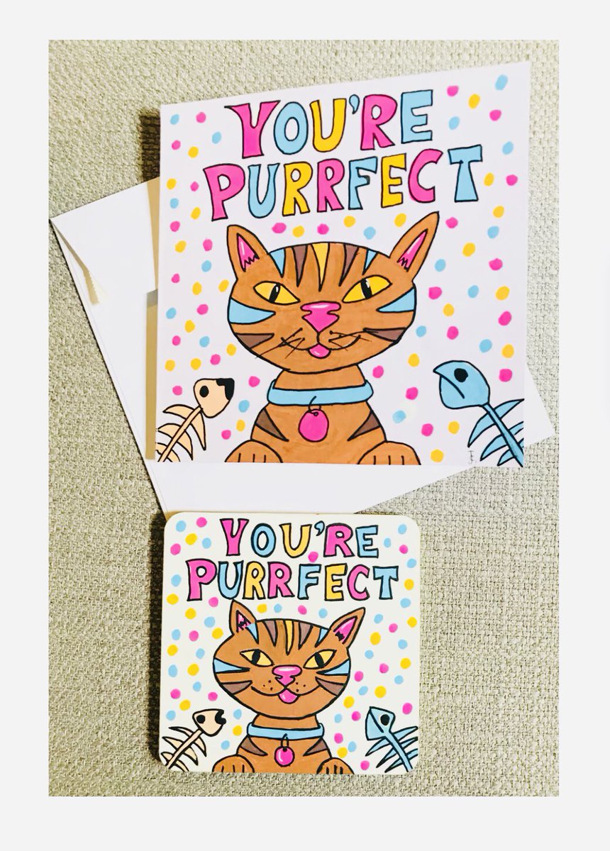 I'm sure you all know someone who is 'purrfect'! 
Want to tell them so?
folksy.com/items/8241098-…

#MHHSBD #letterboxgifts