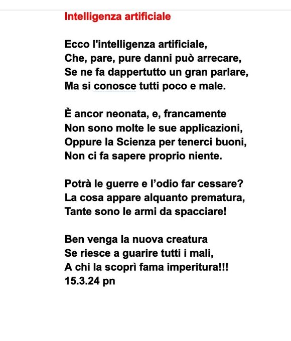 Intelligenza artificiale