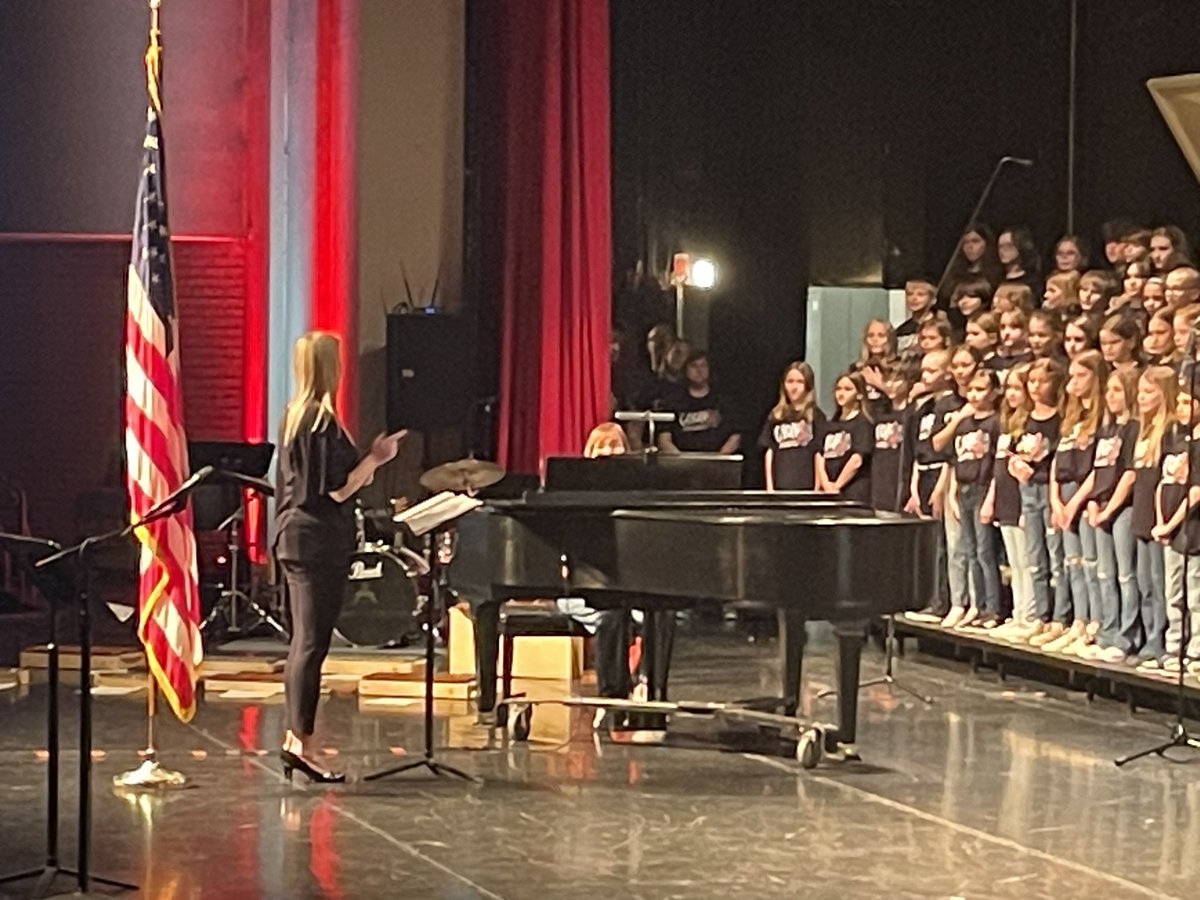The annual All District Choir concert was this afternoon at Rickman Auditorium. Thanks to the SES students who represented us well and a shout out to Ms. Hampel for her efforts too!