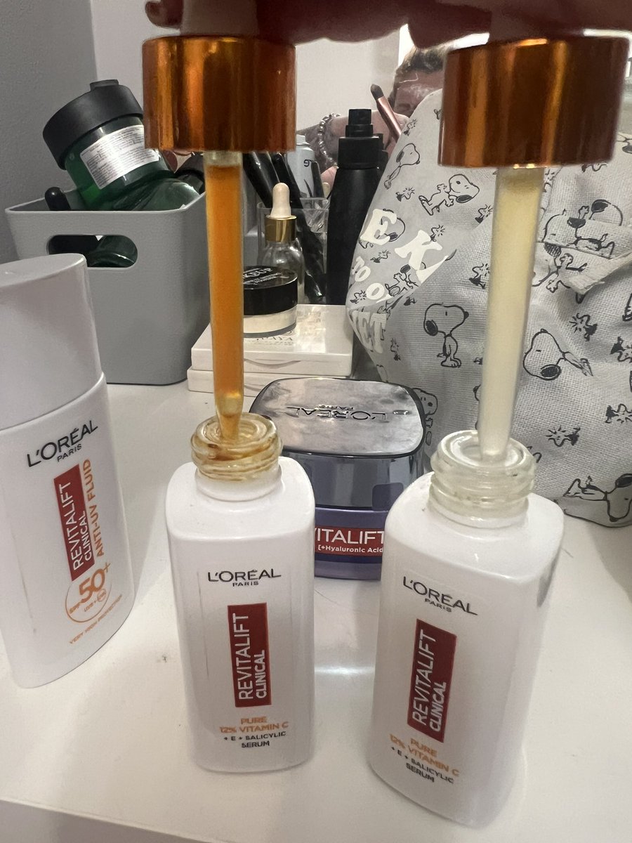 JPD2503's tweet photo. @LOrealParisUK any idea why my Revitalift clinical serum has turned orange colour ?? https://t.co/tGDesXWL2w
