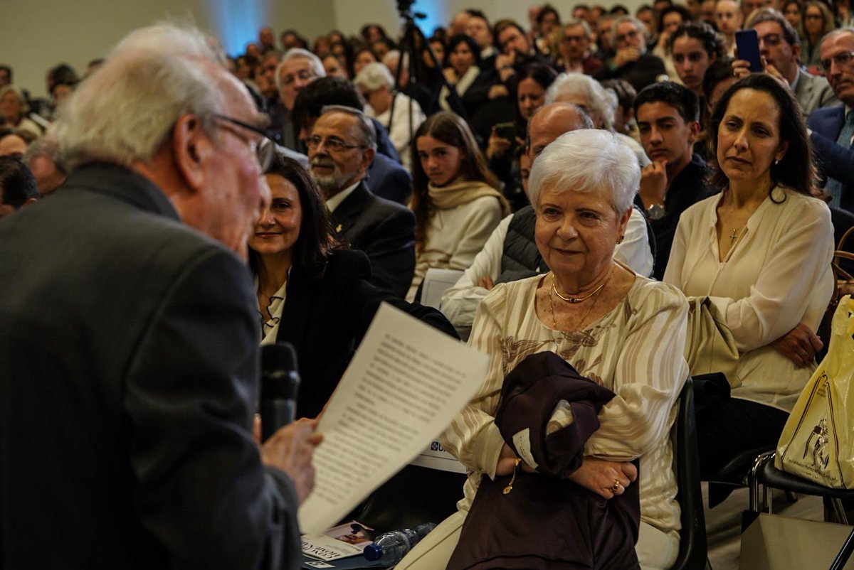 🎻La Universidad Francisco de Vitoria celebra un concierto homenaje a D. Alfonso López Quintás con motivo del nacimiento del Instituto López Quintás para el fomento de la creatividad y los valores de la #UFV.