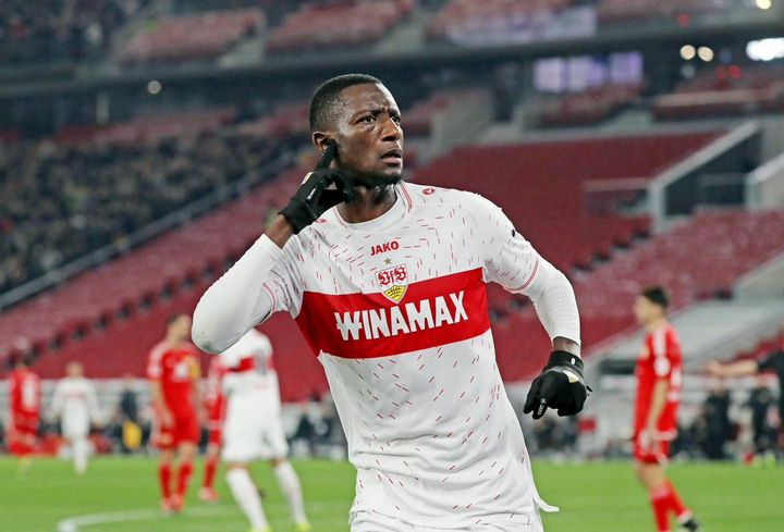 Football ⚽ ⤵️
Guirassy encore buteur avec Stuttgart, le joueur guinéen est en pleine réunion avec le club allemand. Son 22 eme buts en 20 matchs disputés cette saison, phénoménal ! 
Hoffenheim 0-3 Stuttgart
#Stuttgart <a href="/Guirassy_19/">Serhou Guirassy</a> <a href="/VfB/">VfB Stuttgart</a> <a href="/Bundesliga_EN/">Bundesliga English</a> <a href="/Bundesliga_DE/">BUNDESLIGA</a>