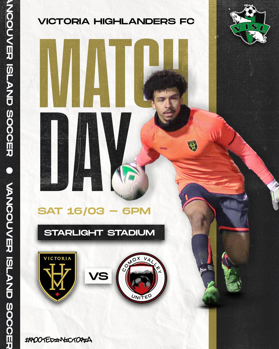 It’s MATCHDAY!

🆚 Comox Valley United
⌚️ 6:00 pm
🏟️ Starlight Stadium
🏆 Vancouver Island Soccer League
🎟️ FREE ADMISSION

#ResidencyTeam #VISL #VHFCxVW #RootedInVictoria