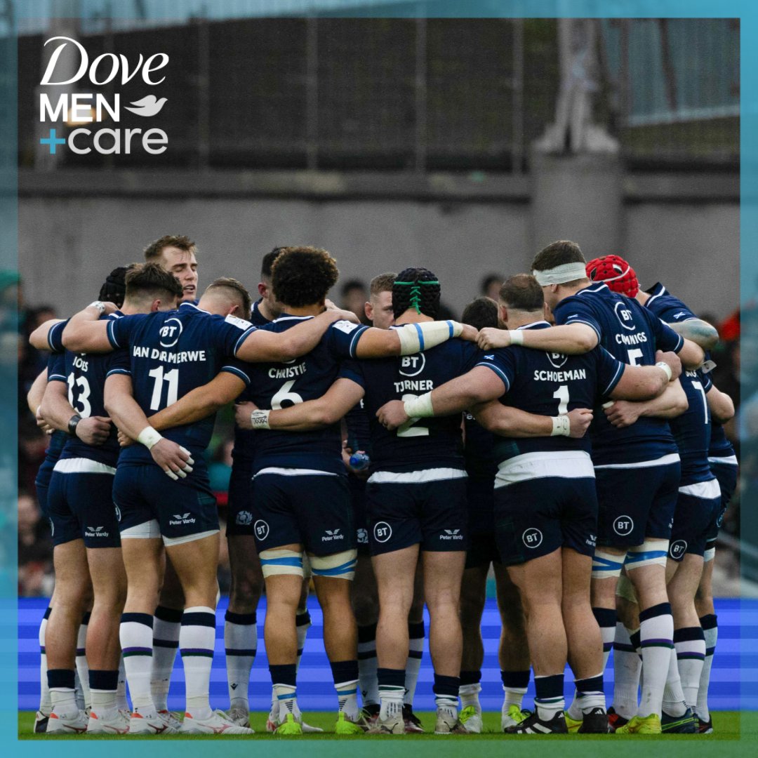 Together until the end 💙 #AsOne | @DoveMenUK