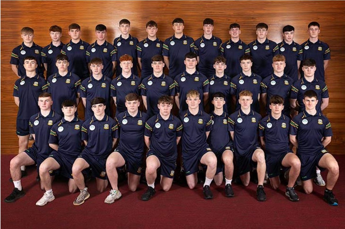 A privilege to be involved in coaching the @MeathGAA Minor team for 2024. Fantastic group of young men. #Allinfor2024