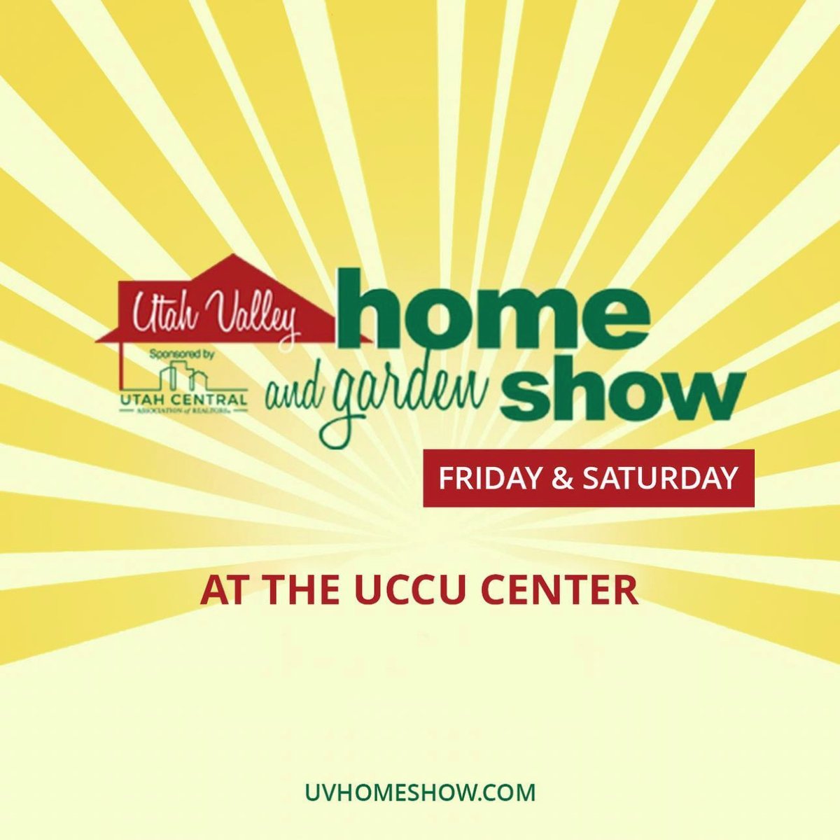 🌟 Last Call for the Utah Valley Home and Garden Show! 🏠✨

Hurry folks! The clock's ticking on the final day of everything home and garden!⏰🎉

#uvhomeshow #uccucenter