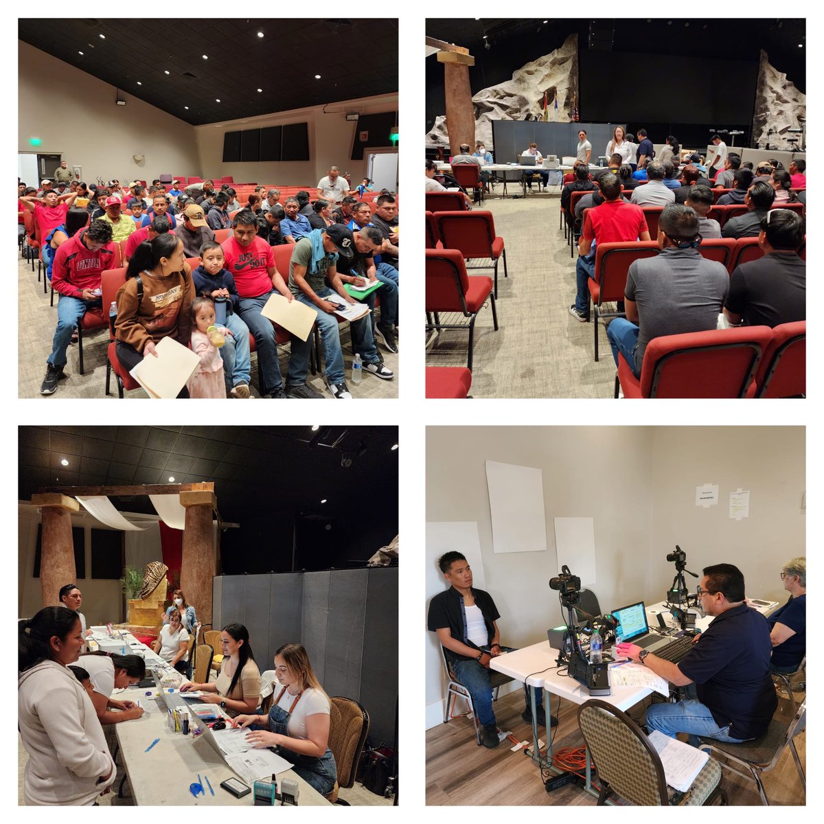 ConsGuateMiami's tweet image. @ConsGuateMiami, atendiendo a la comunidad guatemalteca en Consulado Móvil en la ciudad de Lehigh Acres, Florida, donde está brindando los servicios de Documentación, Asistencia,  Protección Consular y Registro Civil.#AquiParaTi