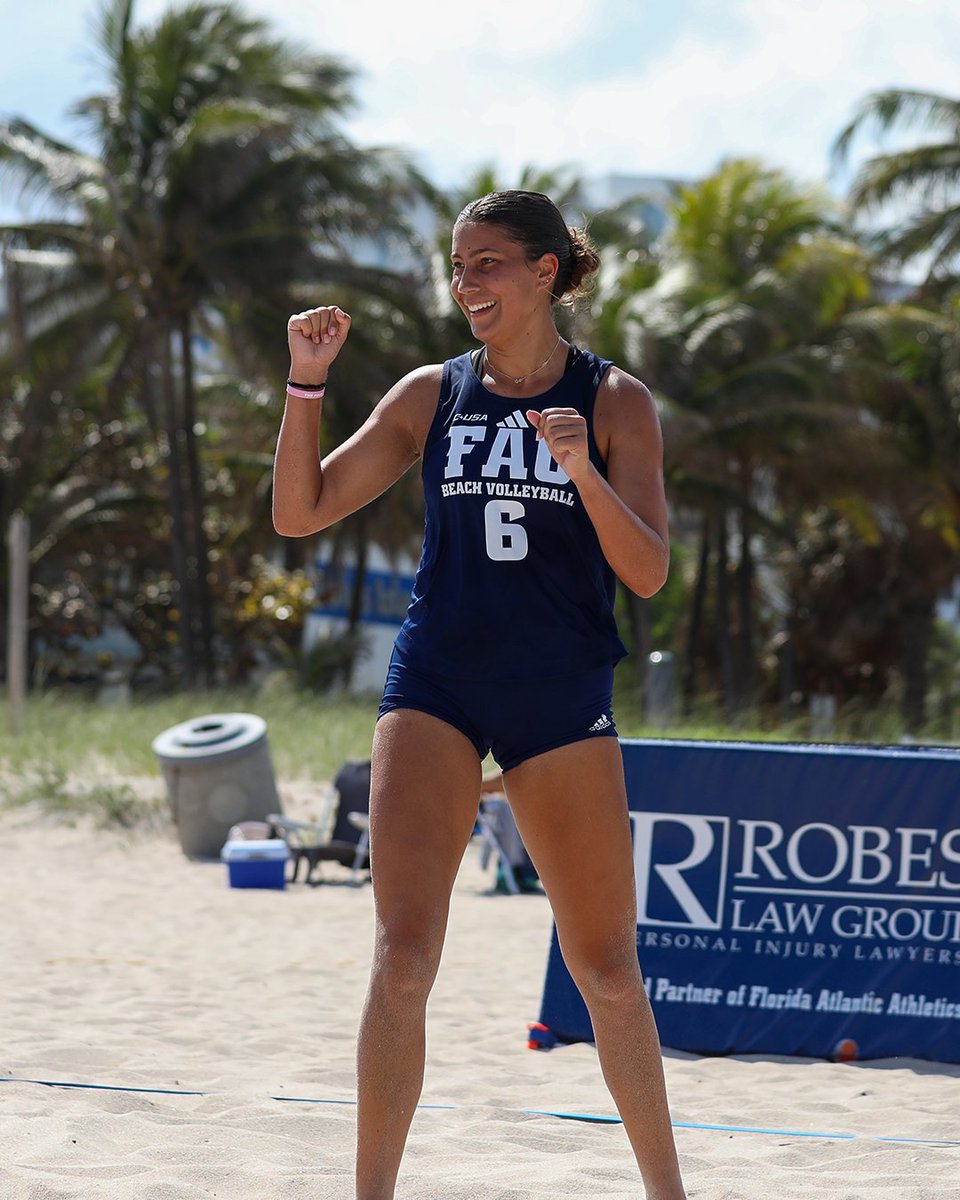 Kate McLaughlin and Alivia Orvieto secured our second win of the day on court four, defeating PBA 21-16, 21-14! #WinningInParadise