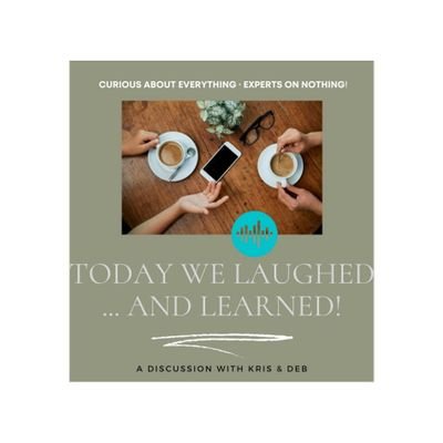 Please enjoy the podcast of one of our Honored Guests: Today we laughed and learned @Todaywelaughed Kris and Deb are two friends searching for new knowledge. Each week they learn something they didn't know yesterday...and have a few laughs! show link linktr.ee/todaywelaughed…