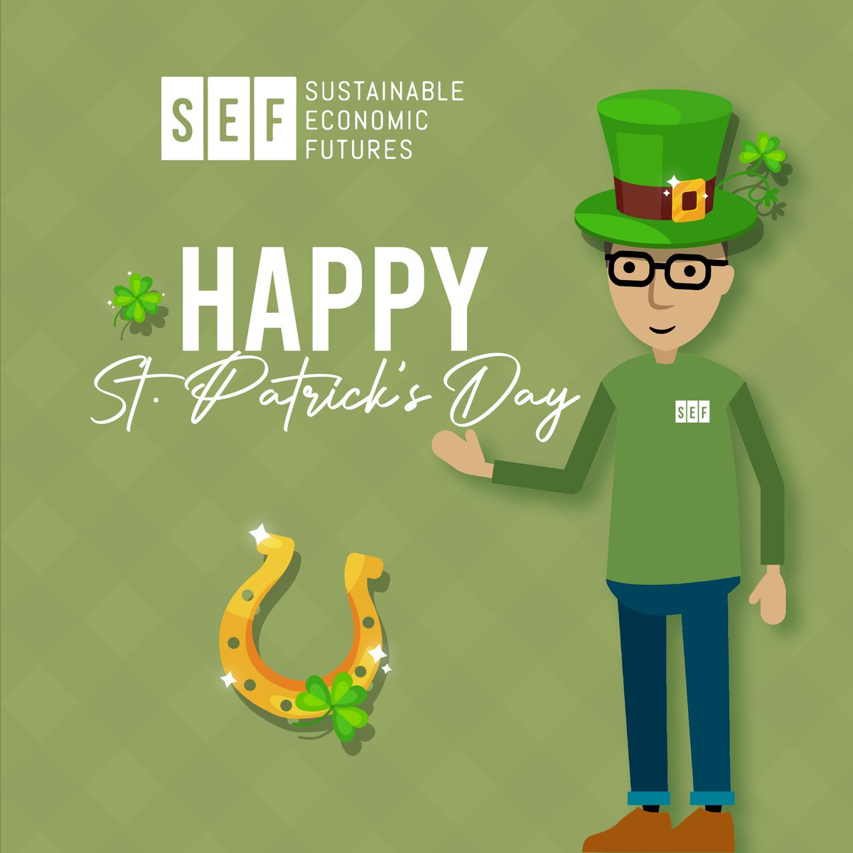 info_SEF's tweet photo. May the luck of the Irish be with you today! We wish everyone a happy and safe St. Paddy's Day. Take time to appreciate our diverse communities and the solidarity we can build in the mining industry. Let's come together today! 💚 #StPatricksDay #Solidarity https://t.co/9qXDeFRKqg