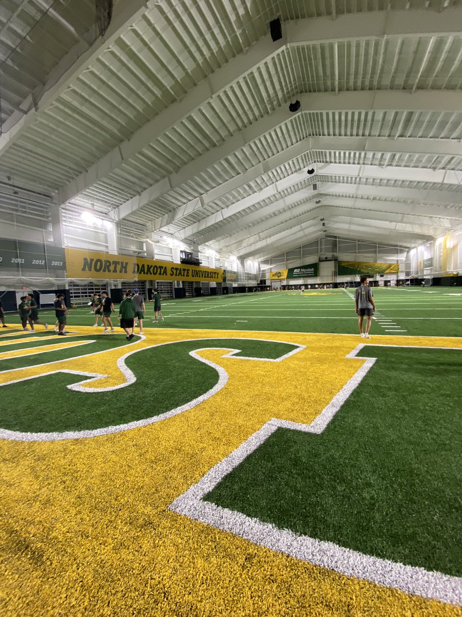 Thanks for inviting me to an amazing junior day visit! Campus was beautiful! @PetersNDSU <a href="/CoachTimNDSU/">Tim Polasek</a> <a href="/OmahaBurkeFB/">Burke Bulldog Football</a> <a href="/burke_athletics/">Burke Athletics/Activities</a>