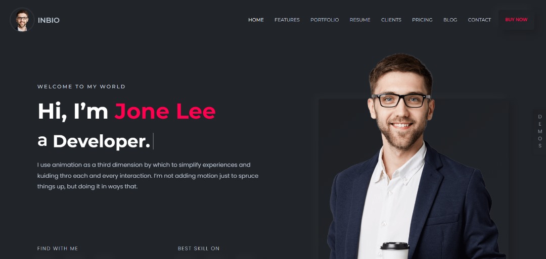 codewithmujtabo's tweet image. Day 1/15:
Hi there! 👋
I'm working on a new portfolio using my front-end skills. I've chosen a design I really like.
Check it out here:
rainbowit.net/html/inbio/
Can't wait to share my progress with you!
#webdevelopment #portfolio #frontend