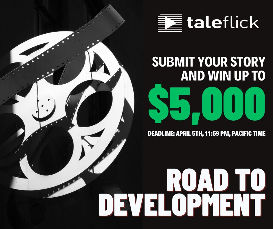 Road to Development is back! Learn more and submit: taleflick.com/blogs/news/win…