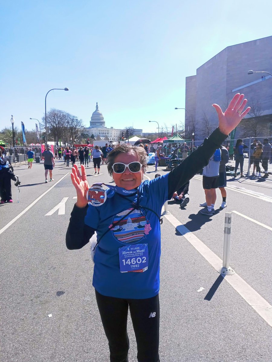 Congrats to Olimpia and the other amazing runners at DC Rock N Roll Half marathon!